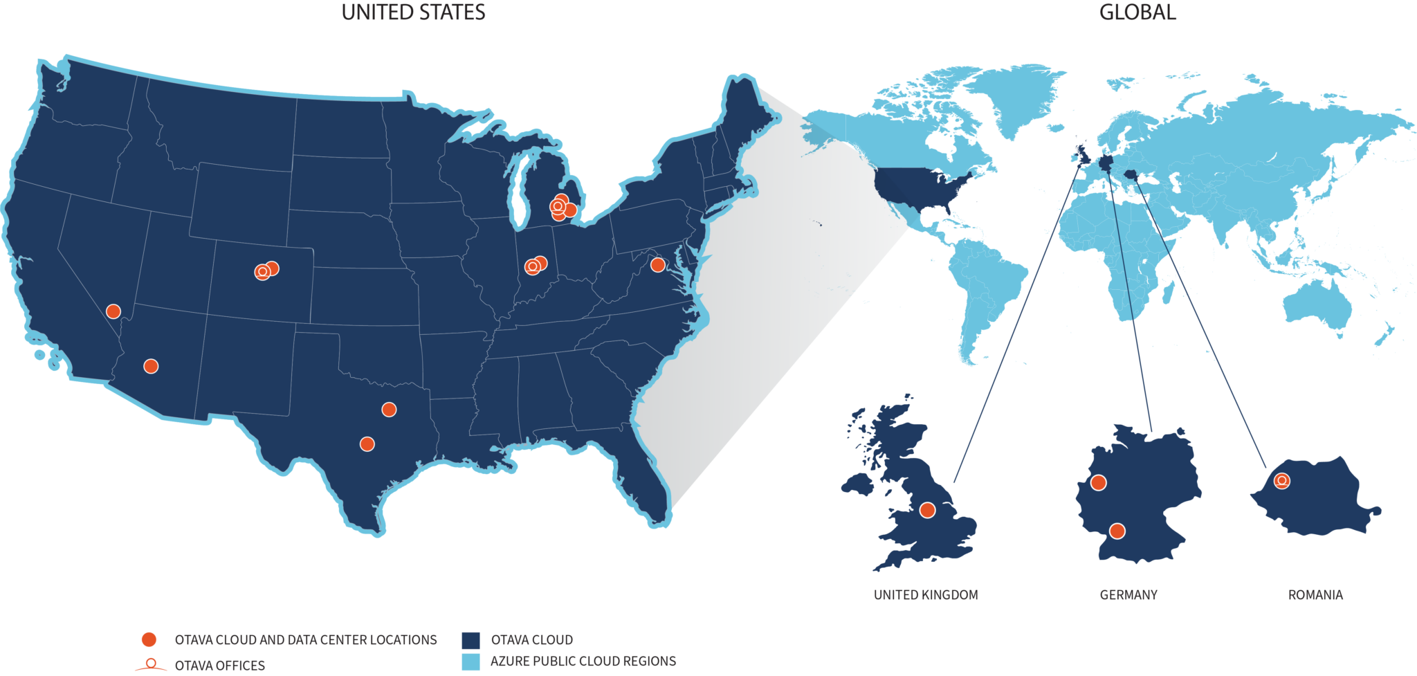 OTAVA Global Locations